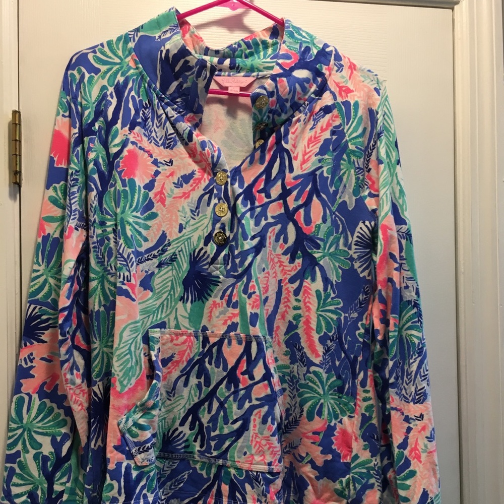 Lilly Pulitzer captain popover